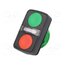 ZB5AW7A3740 Switch: double; 22mm; Stabl.pos: 1; green/red; IP66; flat; Pos: 2 VLqXmY7dtw1vEguQFlq7mDenkKyKTG7UU7ocaPlpr4A