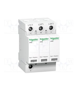 A9L40321 Surge arrester; Type 2; Poles: 3; for DIN rail mounting; -25÷60°C GE07HO8M9YBFfCDHKhKgr6I6ve6bewM_rwFT7ThoaJE