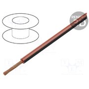 FLRY-B0.50-RD/BK/1 Wire; FLRY-B; 1x0.5mm2; stranded; Cu; PVC; red-black; 60V; Class: 5 X3TDxeQiJQg8oaB4bjnGQz98BkM5xSB3C1WCNgLrm7E