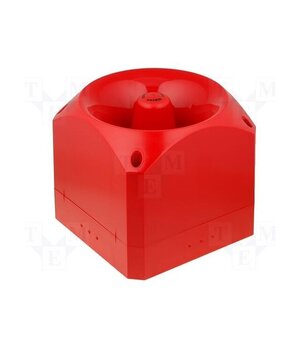 PNS-0005 Signaller: sound; siren; 10÷60VDC; 120dB; Nexus 120; IP66; red; ABS BPlQhwTwhhXLxORkJSucXhPQpbsGQfr1Uqg9j5mikYg