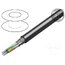 8103 060100 Wire; 3x2x24AWG; stranded; Cu; PVC; chrome; RS232,RS422; 30m; 300V KaC8vbqVXuScUx01lnoo59rFLO5ByhUJzcxUbFttCvc