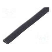 OKB-N-1 BLACK Hole and edge shield; PVC; L: 10m; black; H: 8mm; W: 4.5mm; -30÷70°C oLfqbrCFR-7r-kIfIXhab_26vmBsafZq7CdYPkwgPRY
