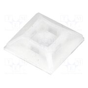 CM-19S Holder; self-adhesive; polyamide; natural; A: 19mm; B: 4.2mm; D: 4mm yeUj3xN50LQBlpL3aInwL78Qk8T1q95vEx7MBPLon3s