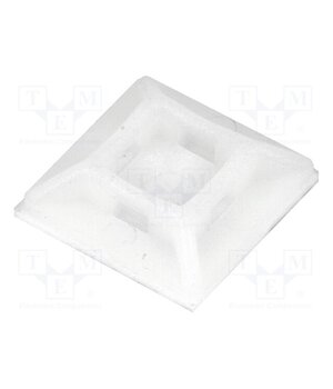 CM-19S Holder; self-adhesive; polyamide; natural; A: 19mm; B: 4.2mm; D: 4mm yeUj3xN50LQBlpL3aInwL78Qk8T1q95vEx7MBPLon3s