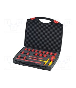 43023 Wrench-set; hex key,insulated,socket spanner; steel; 3/8"; 1kVAC y5z36Uv4ou9204Hqkfd8yBeBrRl2zPpLUSIsM1kVbK8