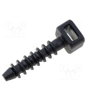 CH-5 Peg; polyamide; UL94V-2; black; H: 24.3mm; H1: 6.1mm; L: 9.7mm; W: 6mm U-xkDuS9wP-CL7x_VuIVq8x7ZCn6bIpSDh3VJFJhTv8