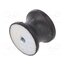 DVC.3-70-45-53-M12-70 Vibration damper; M12; Ø: 70mm; rubber; L: 53mm; H: 12mm; 2894N; DVC.3 VRhLN0KZmhjjsxrqqQa2pnNhlBULQtsu1TSjoGynXOo