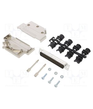 L17D45PK-M-37+L717SDC37P Connector: D-Sub; PIN: 37; male; angled 45°; soldering; for cable IH7O_Zv_tIM9rAr5RCbPmZLkzKaAtc-c0Di9iCFm-zE