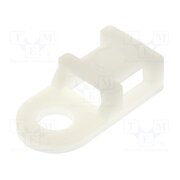 FIX-TH-4 Holder; screw; polyamide; natural; Tie width: 4.95mm; Ht: 4.95mm vfzGyyWeTE8HN2DlZhCorYRgEhmKqS61GT4xmgFmWkQ