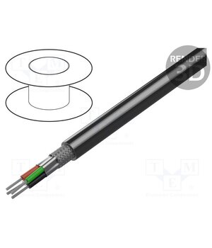 9927 0601000 Wire; 4x24AWG; stranded; Cu; PVC; chrome; RS232,RS423; 305m; CPR: Eca h4xUxyinlc0QDyIfA0OC_3qmtdWtgH0wfyB8Ft0Wx0E