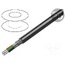 9927 0601000 Wire; 4x24AWG; stranded; Cu; PVC; chrome; RS232,RS423; 305m; CPR: Eca h4xUxyinlc0QDyIfA0OC_3qmtdWtgH0wfyB8Ft0Wx0E