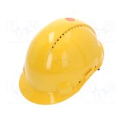 G3000CUV-GU Protective helmet; vented; Size: 54÷62mm; yellow; ABS; G3000; 310g a4BUKU95YJ0pkXmCpY8WliIDpKQd-bD3JDcNz_q4Iek