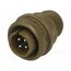 97-3106A-14S-2P Connector: circular; plug; for cable; PIN: 4; male; soldering; 97 3Y0RfGLb7YG2MBSH2zi8Zi2YKcHrMqiSbymO06e2d0M