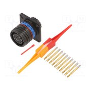 D38999/20ZC98SN Connector: military; socket; female; PIN: 10; straight; crimped FyE2iUKzGJdJ03uVmXg_fTZGW1c9OvJHfqcAZKYRFog