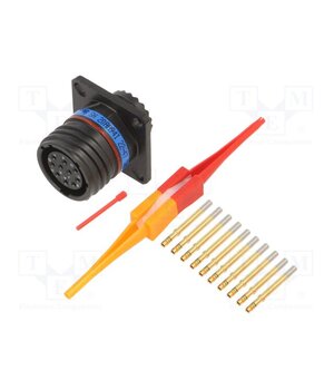 D38999/20ZC98SN Connector: military; socket; female; PIN: 10; straight; crimped FyE2iUKzGJdJ03uVmXg_fTZGW1c9OvJHfqcAZKYRFog