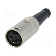 600-0500 Connector: DIN; plug; female; PIN: 5; 180°; straight; for cable; 34V K4iXBo_lmpLEmUY23hzy6e6gRjeKsUOwnKWupAMEg6k