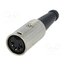 600-0500 Connector: DIN; plug; female; PIN: 5; 180°; straight; for cable; 34V K4iXBo_lmpLEmUY23hzy6e6gRjeKsUOwnKWupAMEg6k