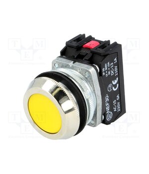 NEF30-KGXY Switch: push-button; 30mm; Stabl.pos: 1; NC + NO; yellow; IP56 8BedPqsN1ocG-RzGdkQz4DwNscdoYqVrUydG2qzoo4I