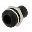 SMR 1089 LED holder; 5mm; metal; convex; with plastic plug; black JWbzPxBkP2jTCY4CZID9eEYZXIWscRzNc-m27ROIaPA