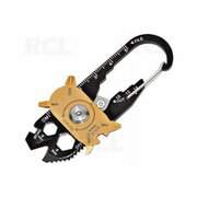 Karabīne - Atslēgu gredzens 20in1 - Daudzfunkcionāls instruments - Izdzīvošanas daudzfunkcionāls instruments

 IRRKR20.jpg