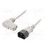 LT-602+511R H05VV-F 3X1.0 GRAY 3M Cable; 3x1mm2; IEC C13 female angled right,IEC C14 male; PVC; 3m -lKk4c3deiH4Eld6gDFwONDvEQM-oO15a--Vp1e9e2k