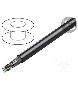 8304 060500 Wire; 4x2x22AWG; stranded; Cu; PVC; chrome; RS232; 152m; CPR: Eca XKBNTergzI5WYRae4KCdAQECQBktp3WiFXaZ2i-wcUc