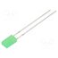 R4GD LED; green; 2x4mm; 8mcd; 120°; 20mA; 2.1VDC YLhryxXJHa2LsiHRvrpTiK5QP6kqQSuqUEYqKT1f1Ks