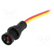 LKM12-24-R Indicator: LED; recessed; red; 12÷24VDC; 12÷24VAC; Ø10mm; IP20 oaBcn18IXhjVXeCF0yWlPssUybm1IrtgXdDRoM8e1_c