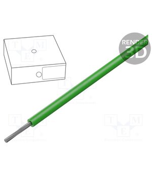 1232006 Wire; ÖLFLEX® HEAT 125 SC; 1x0.5mm2; stranded; Cu; green; CPR: Dca _rzgBJVXKQjo2x_xiQN7A6XgGuvYx2n2rJjCgzYcYtw