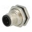M12A-04PMMS-SF8001 Connector: M12; socket; PIN: 4; male; 250V; straight; IP68,IP69K O-OAar7rjQfYHOddLvqnGvn0_Pw3NSDbLGJmts3eojk