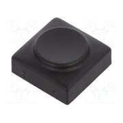 826.000.011 Button; rectangular; black; polyamide; 15.5x15.5mm 0DkxxpykidWm5sljLNFt3NgNWuKcdqAlyzUK47fl9V4
