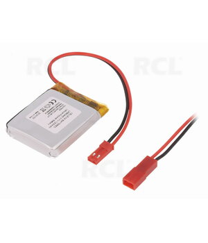 UZLĀDĒJAMA BATERIJA Li-Po 3,7 V 250 mAh, 5 x 20 x 30 mm, ar PH2.0 savienotāju

 BALP052032.jpg