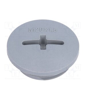 52006129 Stopper; M20; 1.5; IP68; polyamide; dark grey; SKINDICHT®; 6mm RV6nl_jKqBCMd8mKxyEDBI20mVA75JXhek5vIXSIoLE