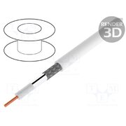 LF0500 Wire: coaxial; BiTSAT 757; wire; Cu; PE; white; 6.9mm jNZ9ICvesmkQSCKrmAuOkbr6Ye2zuzZuy-9l5X9C9yA