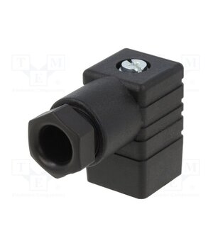 933023100 GDSN 307 SCHWARZ/BLACK Connector: valve connector; plug; form C; 8mm; female; PIN: 4; 6A _6yN52qnE1bGFyRRoi5-tBr7IkelcCjRGhz30rjwCPw