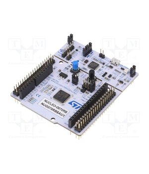 NUCLEO-G070RB Dev.kit: STM32; Comp: STM32G070RB; Add-on connectors: 2 TUXiUjCUmQKv06zmM8h2JFcaZ3pOC-oMiwz5jEuOaeE