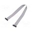 FFSD-10-D-10.00-01-N Ribbon cable with IDC connectors; IDC,both sides; 254mm; 10" 4n5hAxFg5IZcMMnwTC78yAYS0aGUGT1iiEpGCmYYtKg