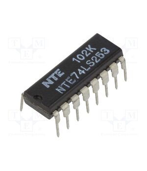 NTE74LS253 IC: digital; 4 to 1 line,multiplexer,data selector; Ch: 2; DIP16 j3iFBxxBHmmNxd567K8QJWO0K84XtXGHtOz0V5dE1Hw