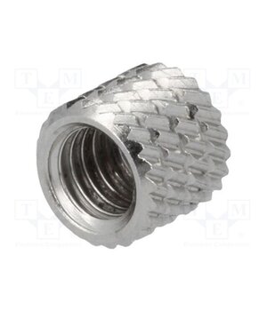 11M5NI Threaded insert; brass; nickel; M5; L: 5.9mm; Øout: 7mm; for plastic -6OKignNHKKowHor-1aUjkqi-sZ_7EaV1Ezt71CoiZM