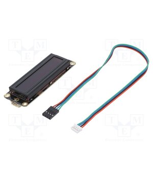 DFR0554 Display: LCD; 16x2; black; 87x32mm; LED; Interface: I2C; 3.3÷5VDC MEzFM9yd9_5LO-pCoc15qtZdUHHxQodI_wPJ74kFfpg