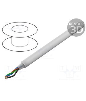 TSK1174 WHITE Wire: assembly; 1x0.5mm2,3x0.35mm2; stranded; -20÷70°C; Core: OFC vEbqvgiePevPKc9zXxF1MZAXkspQzUQ5bbxjHLq_wMU