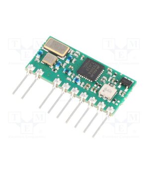 650201044G Module: RF; AM transceiver; AM,ASK; 433.92MHz; -110dBm; 5VDC; 10mW PkkHiIPTrQ8hAQ5JqxoDdArNHGwuuXkPiwT1LxVOvJo