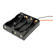 BATTERY HOLDER for 4x AAA / 4x R03