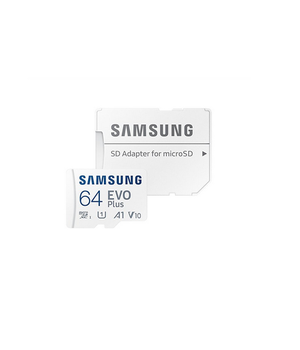 Micro SD flash atmiņa Samsung 64 GB mikro SD EVO, 10. klase, 103 MB/s

 AKRUS64SE.jpg