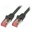 CQ2033S Patch cord; RJ45 plug,both sides; S/FTP; 6; stranded; Cu; 1m; LSZH RwXOktnNiHvJKsDsYaTP5I0qV4NCrKgi7f8xheR5JRs
