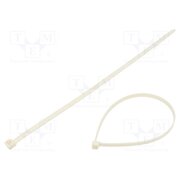 BMB3876V0 Cable tie; L: 380mm; W: 7.6mm; white; polyamide; 540N; Ømax: 106.7mm oQAN47o03o5G2oMjGsQRjsrFmQ22QfsikUfj1StDuLQ