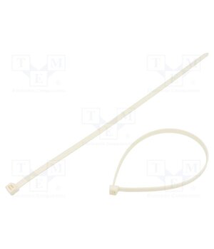 BMB3876V0 Cable tie; L: 380mm; W: 7.6mm; white; polyamide; 540N; Ømax: 106.7mm oQAN47o03o5G2oMjGsQRjsrFmQ22QfsikUfj1StDuLQ