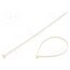BMB3876V0 Cable tie; L: 380mm; W: 7.6mm; white; polyamide; 540N; Ømax: 106.7mm oQAN47o03o5G2oMjGsQRjsrFmQ22QfsikUfj1StDuLQ