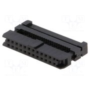 T826124A201CEU Connector: IDC; plug; female; PIN: 24; IDC; for ribbon cable; 2mm jFQvLIlmy0yK0lZXuKRfONe01CWxbfpCV_M1ehLbhS4