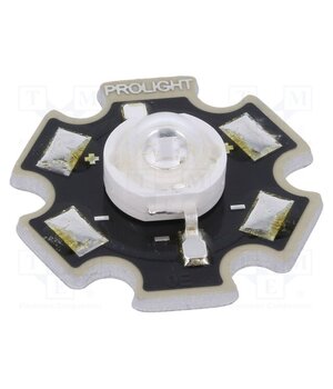 PM2F-3LLS-SD Power LED; UV; 130°; 700mA; 3W; 390÷410nm; 3.1÷4.35VDC; STAR Wn2G5B7zypCnAkc8GMBBR1bA7iPlerwySwVqbAxzAks